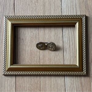 2 Vintage Military Brass buttons 
“Spectemur Agendo” By Superior Quality